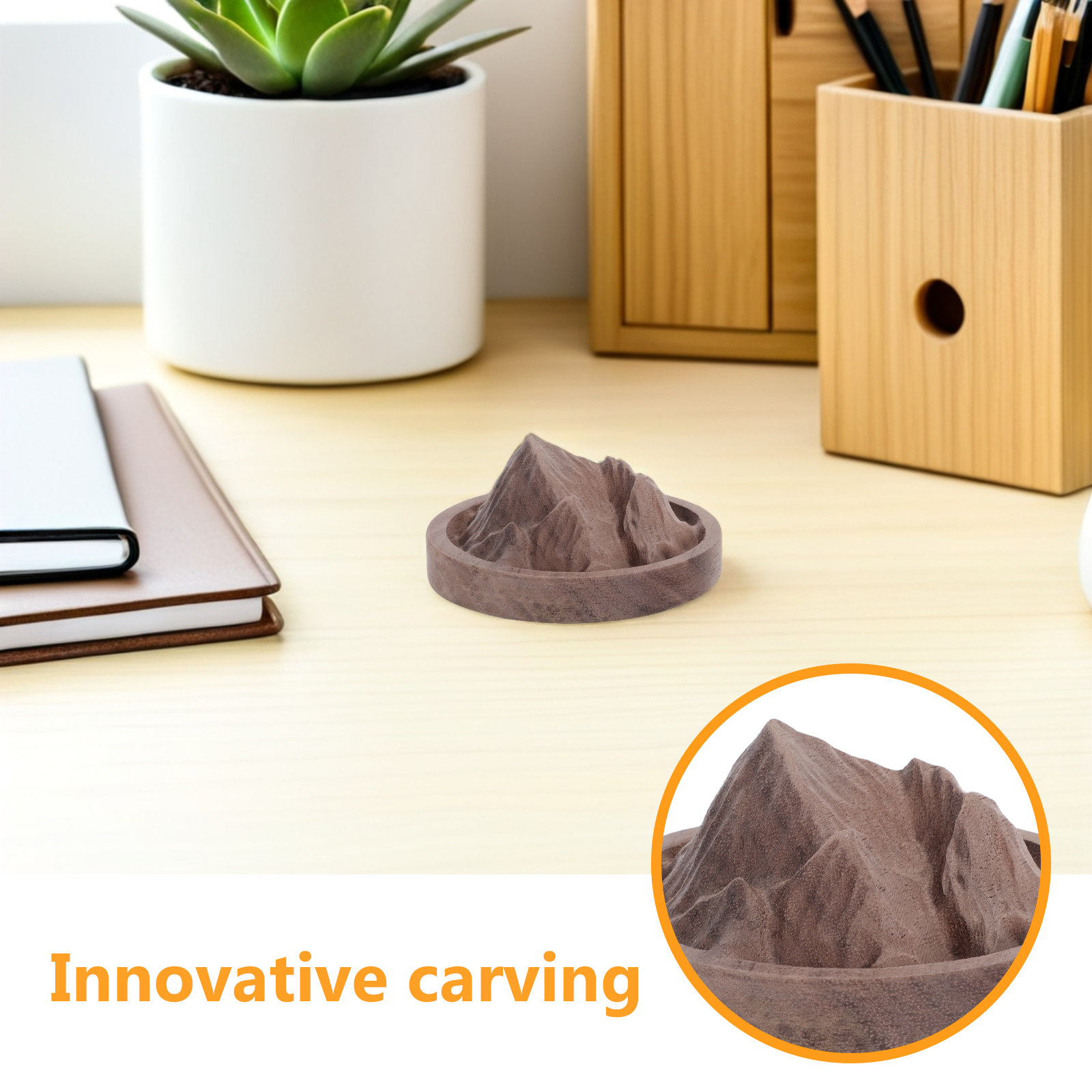 Wood Diffuser Sculpture Wooden - Aromatherapy Diffuser recension och pris