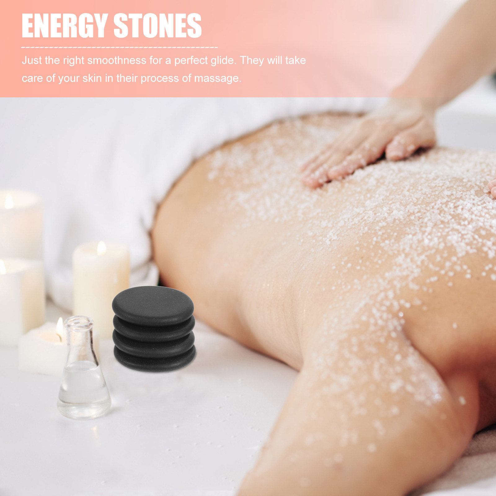 10Pcs Volcanic Hot Stones Natu - Foot Spa recension och pris
