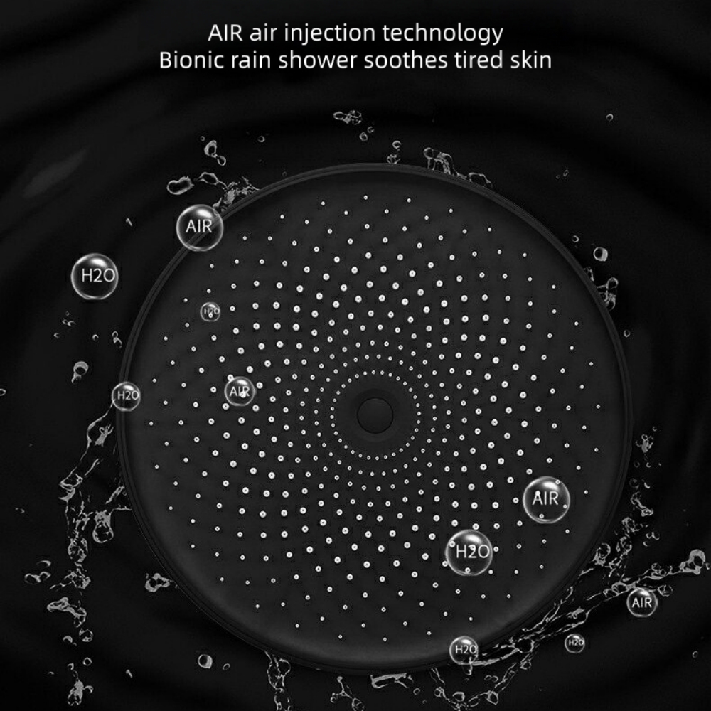 Large 130mm Handheld Shower He - Spa Massager recension och pris