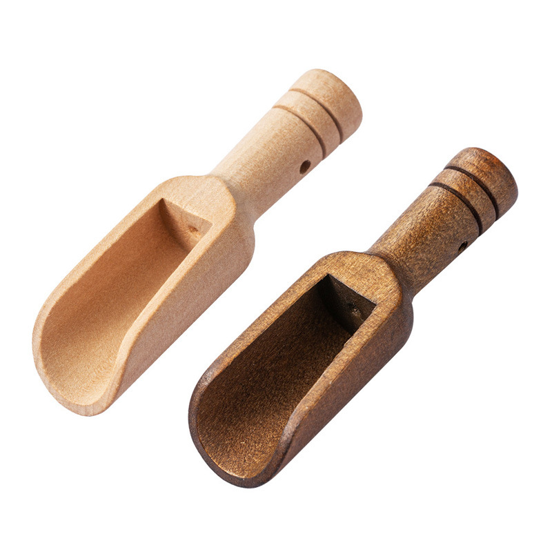 5Pcs Japanese Mini Wooden Spoo - Bath Salts recension och pris
