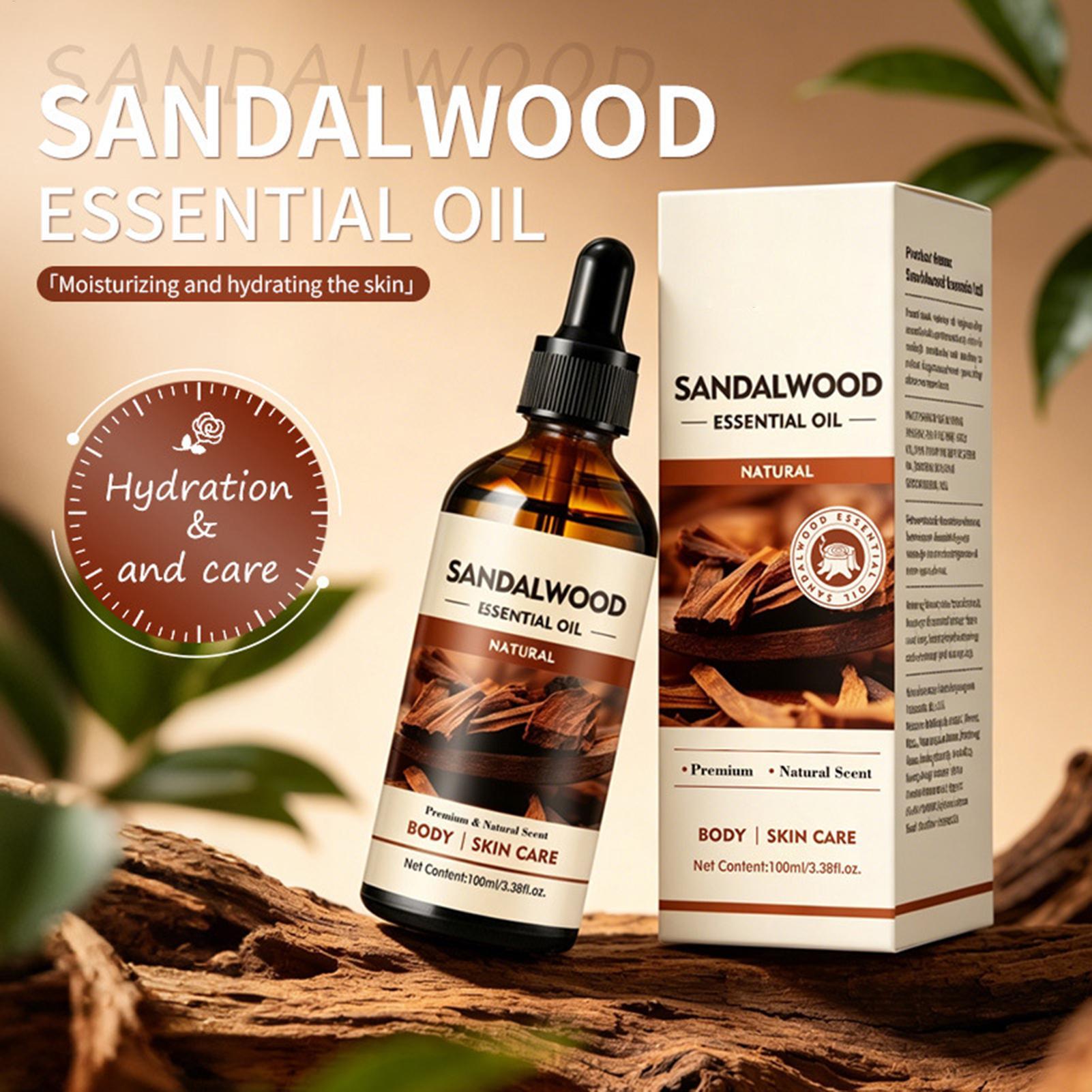 Sandalwood Fragrance Oil 100ml - Body Oil recension och pris