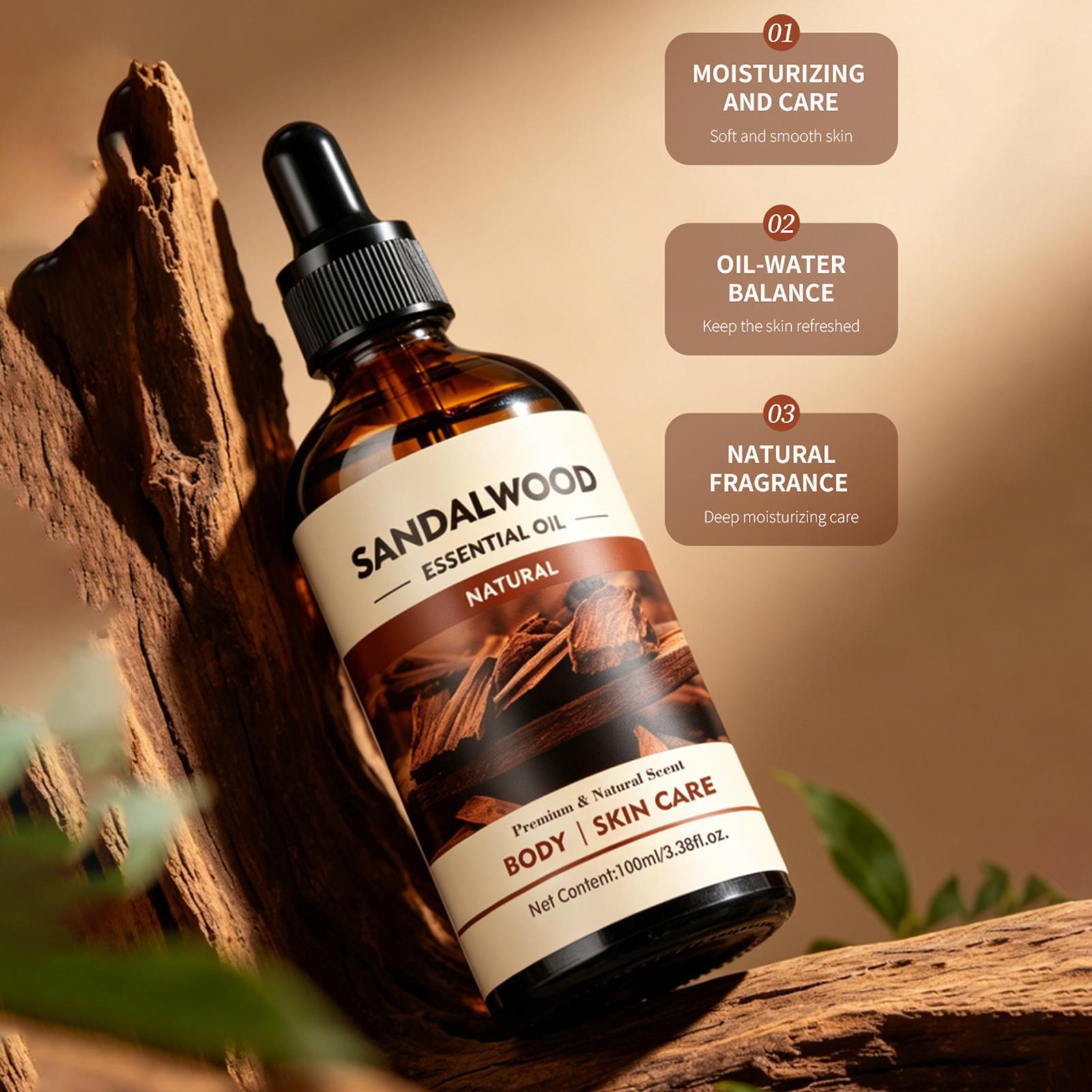 Sandalwood Fragrance Oil 100ml - Body Oil recension och pris