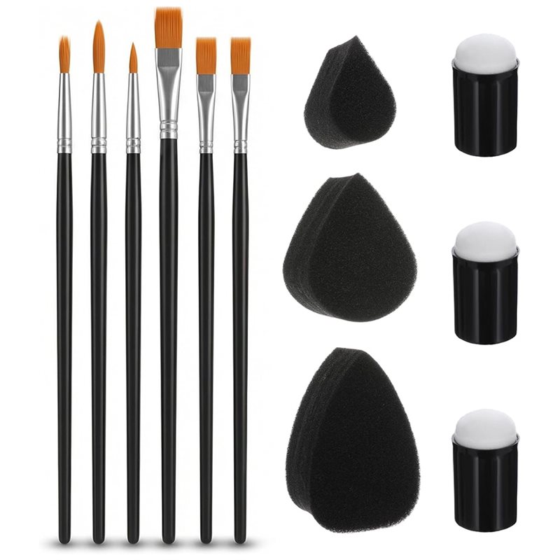 ABGH-12Pcs Face Painting Brush - Body Brush recension och pris