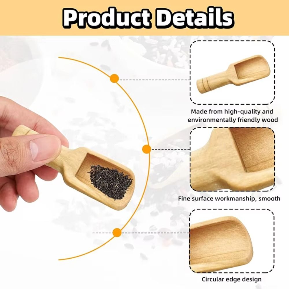 Portable Wooden Handle Mini Wo - Bath Salts recension och pris